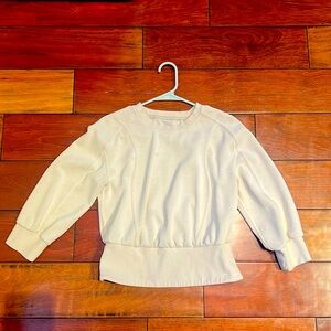 Lululemon top in natural ivory